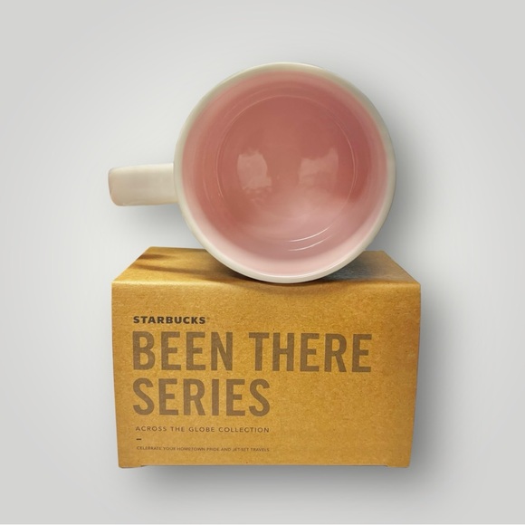 Starbucks Japan Been There Spring Sakura Coffee kawaii Mug Cup 14oz Collectible - Picture 6 of 15